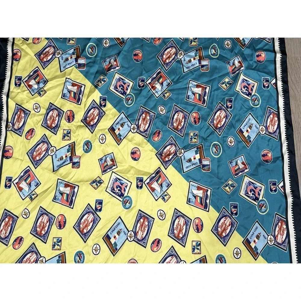 Anthropologie 2-Pack Nautical Hair Scarves Hair Wrap L Women's Multifunctional